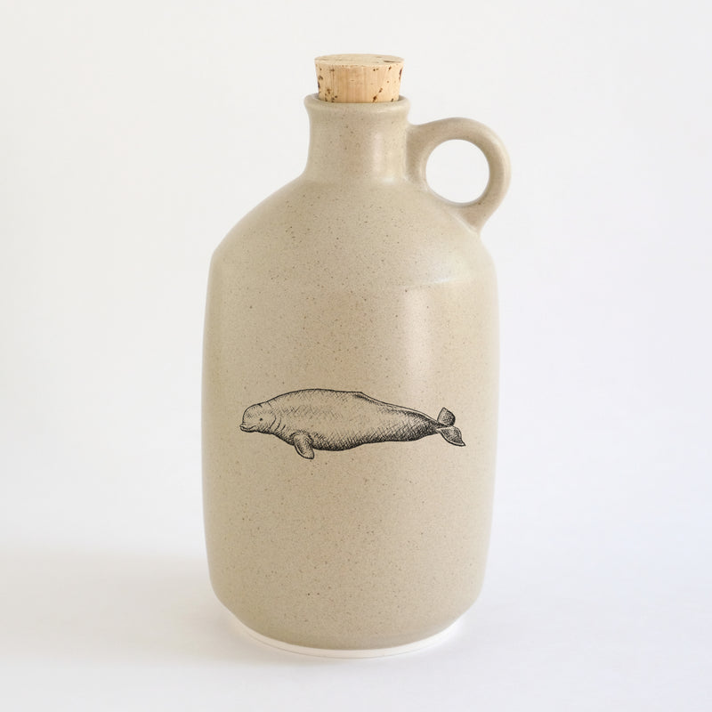 Pot à sirop d'érable impression animaux - glaçures recyclées