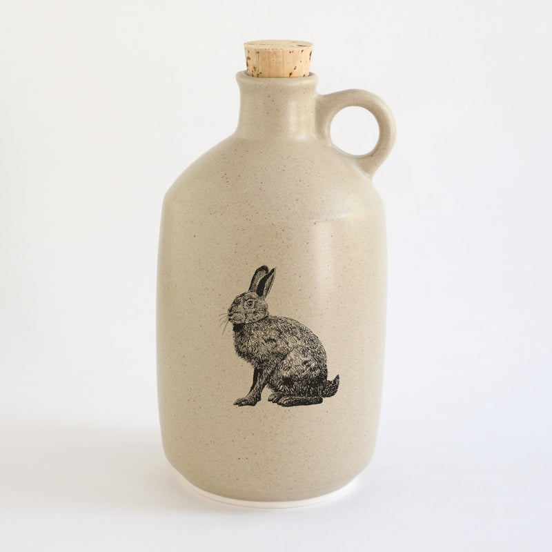 Pot à sirop d'érable impression animaux - glaçures recyclées