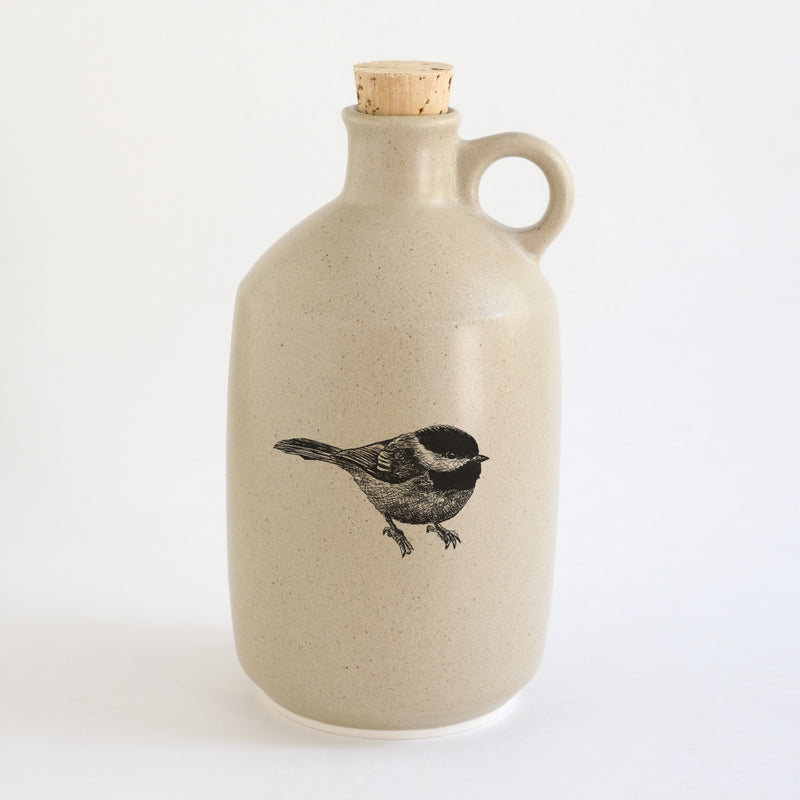 Pot à sirop d'érable impression animaux - glaçures recyclées