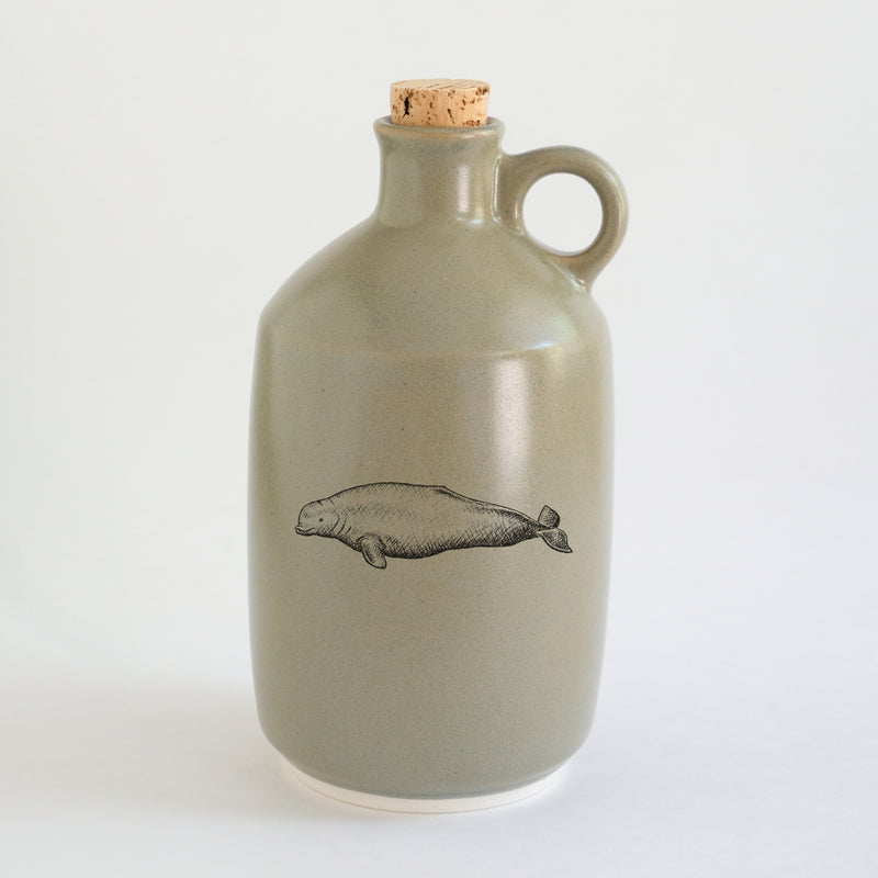 Pot à sirop d'érable impression animaux - glaçures recyclées