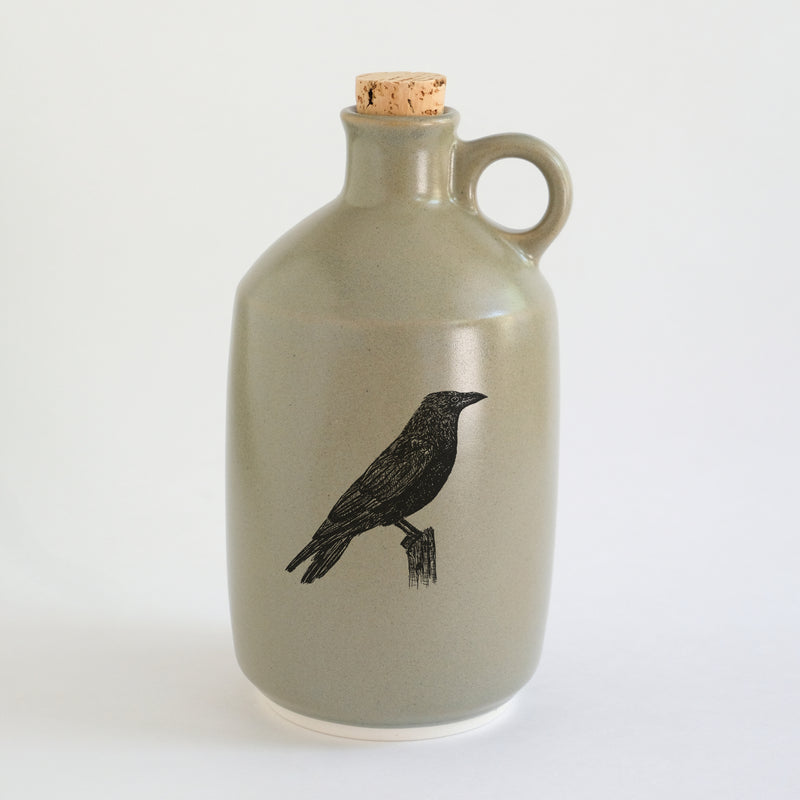 Pot à sirop d'érable impression animaux - glaçures recyclées