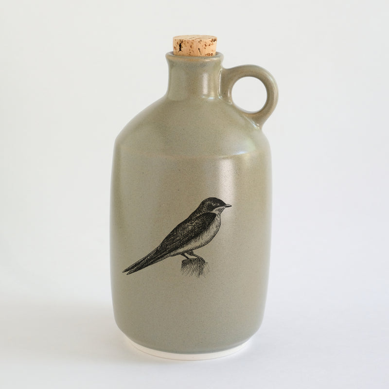 Pot à sirop d'érable impression animaux - glaçures recyclées