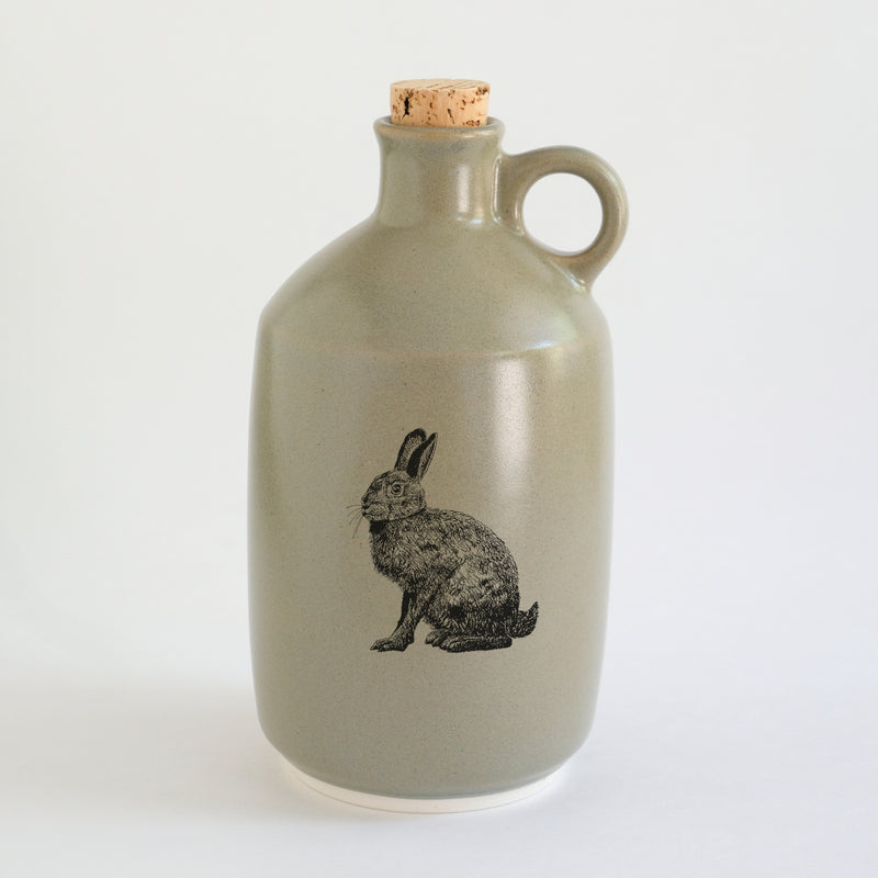 Pot à sirop d'érable impression animaux - glaçures recyclées