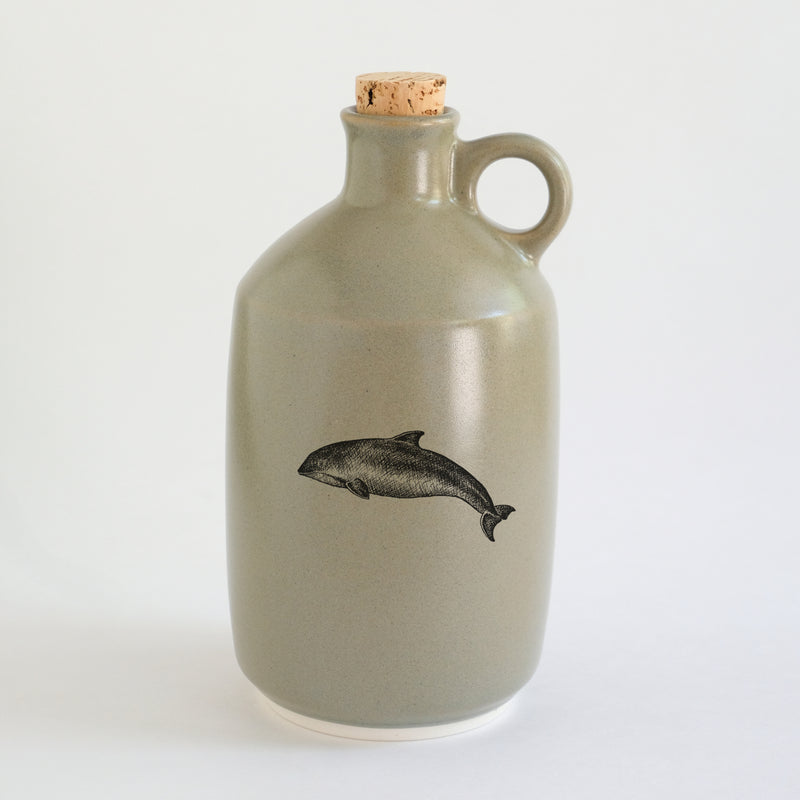 Pot à sirop d'érable impression animaux - glaçures recyclées