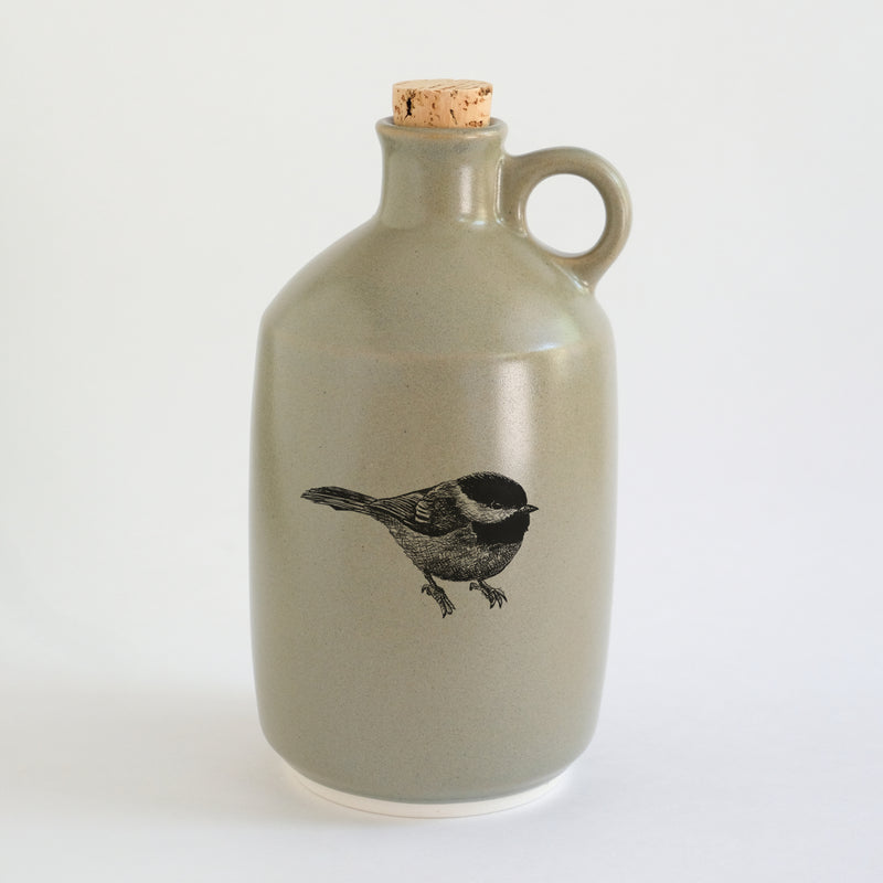 Pot à sirop d'érable impression animaux - glaçures recyclées