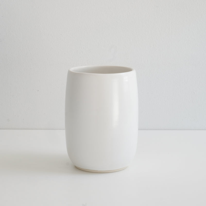 Prêt à partir - Pot à ustensiles / vase en porcelaine fait main