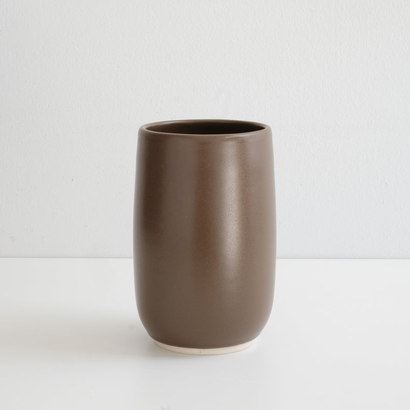 Prêt à partir - Pot à ustensiles / vase en porcelaine fait main