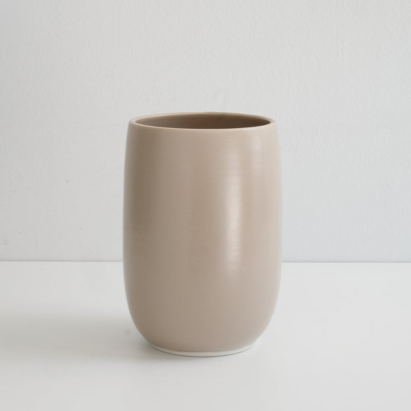 Prêt à partir - Pot à ustensiles / vase en porcelaine fait main