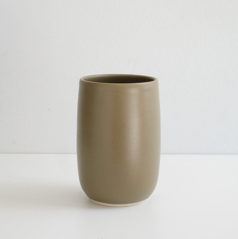 Prêt à partir - Pot à ustensiles / vase en porcelaine fait main