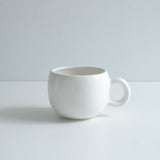 Handmade 8.5 oz porcelain coffee mug