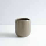 Handmade porcelain coffee mug (no handle)