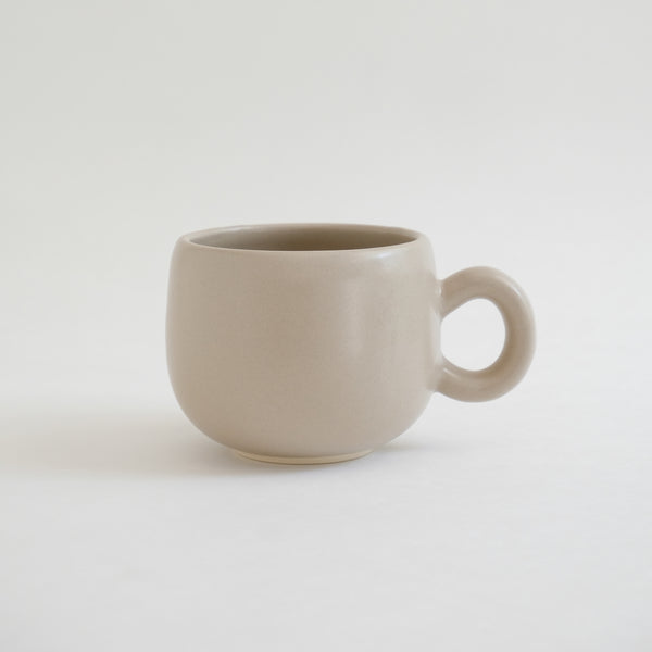 Ready to ship - Handmade porcelain coffee cup