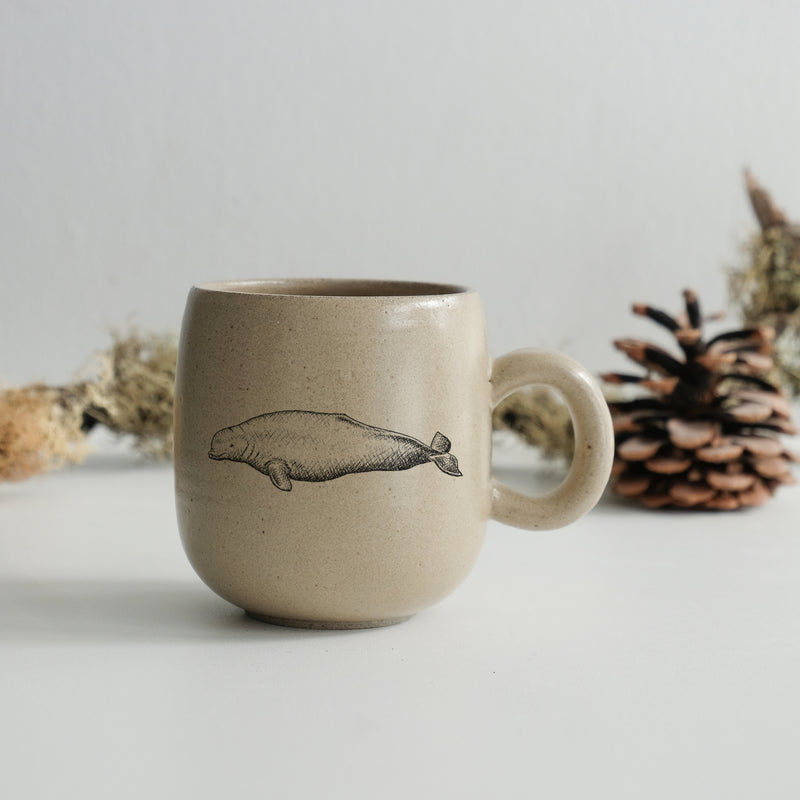 Tasse impression animaux - glaçures recyclées