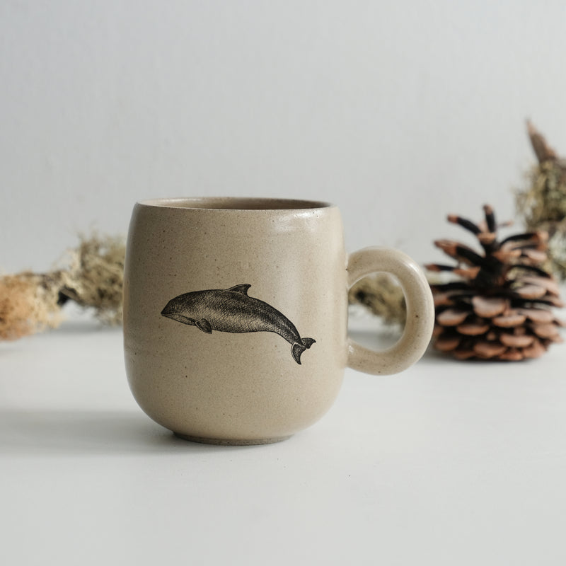 Tasse impression animaux - glaçures recyclées