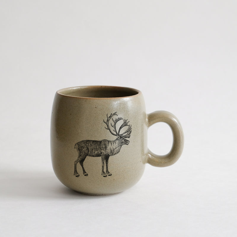 Tasse impression animaux - glaçures recyclées