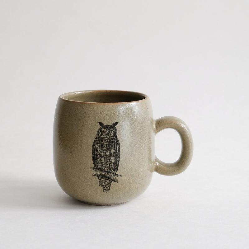 Tasse impression animaux - glaçures recyclées