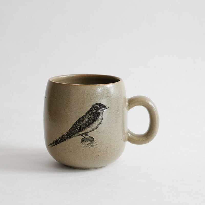 Tasse impression animaux - glaçures recyclées