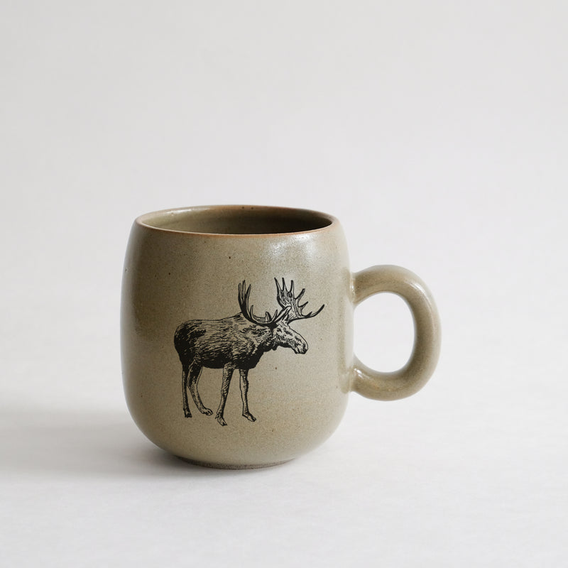 Tasse impression animaux - glaçures recyclées