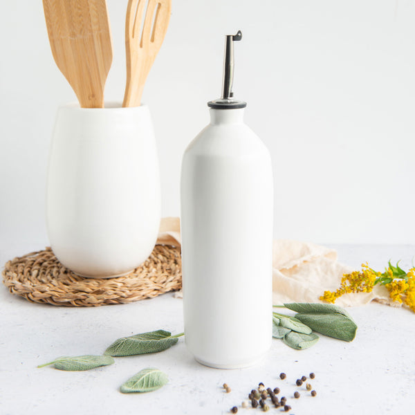 Huilier en porcelaine fait main